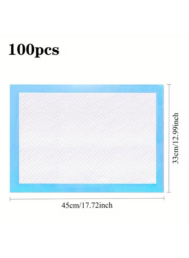 فرش تبول صحية للحيوانات الأليفة – مانعة للتسرب (100 قطعة) - Image 2